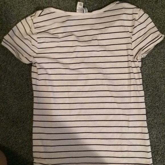 Black and white stripped shirt - Picture 3 of 3